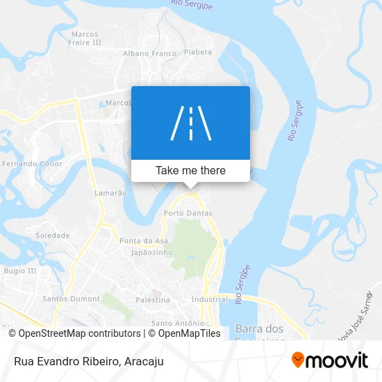 Rua Evandro Ribeiro map