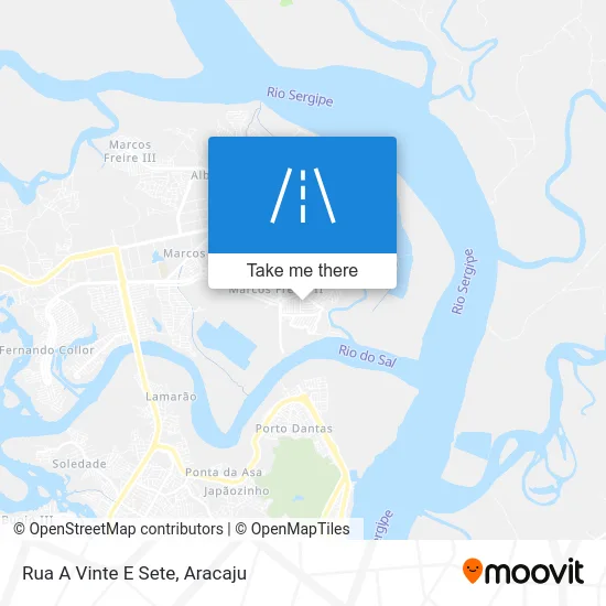 Rua A Vinte E Sete map