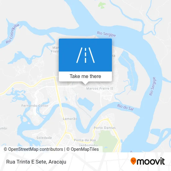 Rua Trinta E Sete map