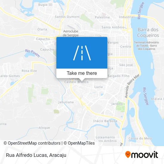 Rua Alfredo Lucas map