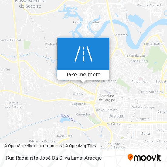 Rua Radialista José Da Silva Lima map