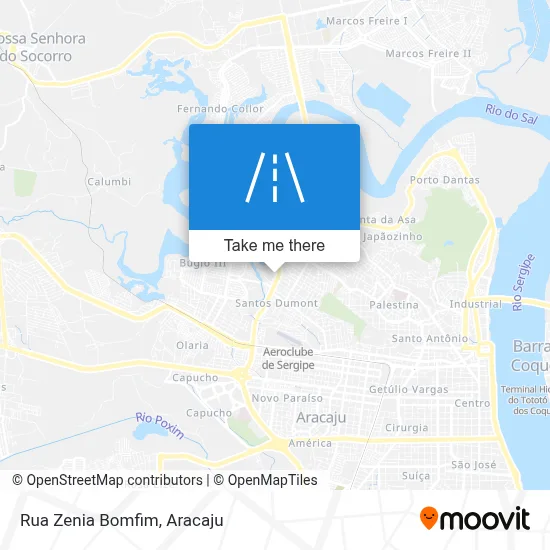 Rua Zenia Bomfim map