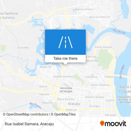 Rua Isabel Samara map