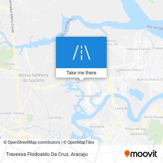 Travessa Flodoaldo Da Cruz map
