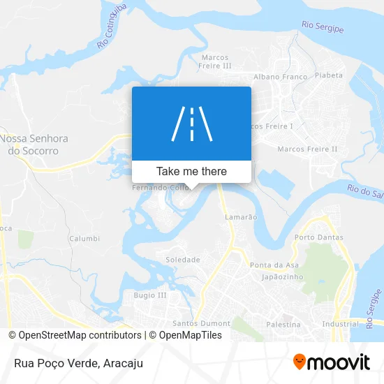 Rua Poço Verde map