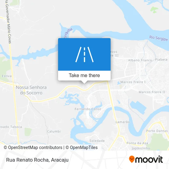 Rua Renato Rocha map