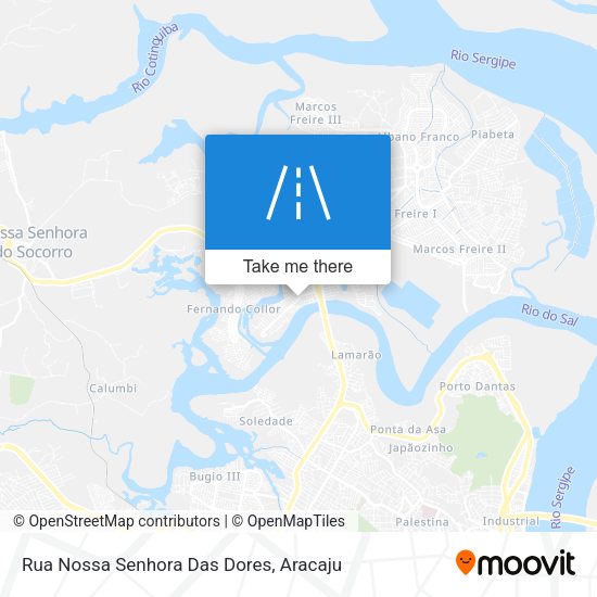 Rua Nossa Senhora Das Dores map
