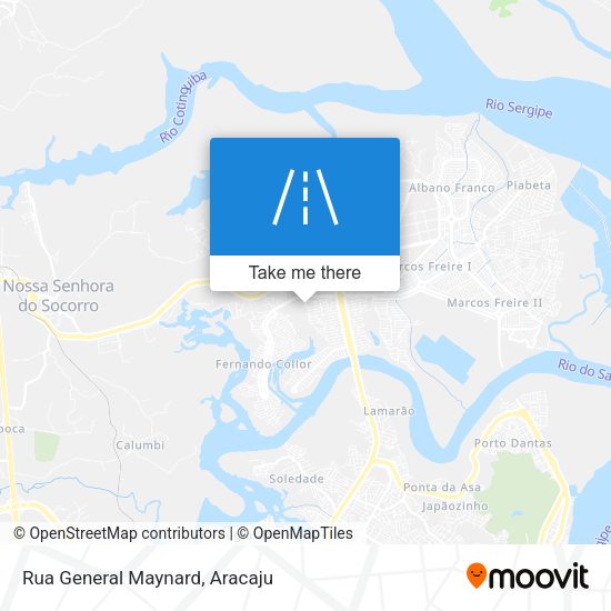 Rua General Maynard map