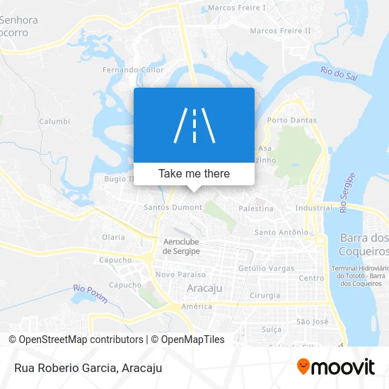Rua Roberio Garcia map
