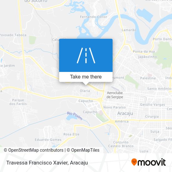 Travessa Francisco Xavier map