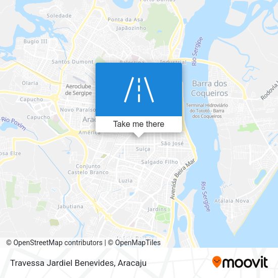 Travessa Jardiel Benevides map