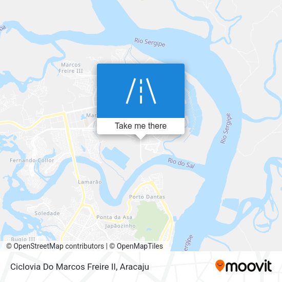 Ciclovia Do Marcos Freire II map