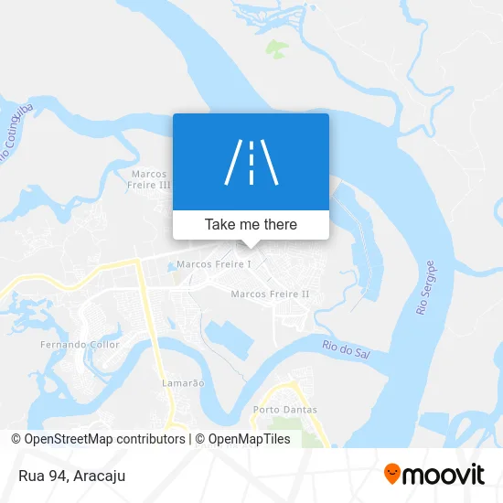 Rua 94 map