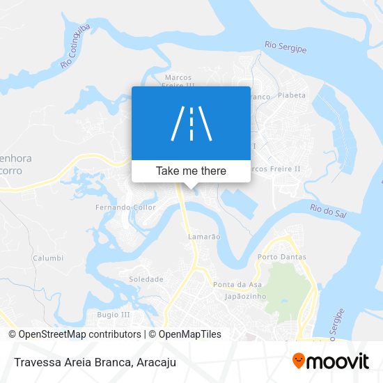 Travessa Areia Branca map