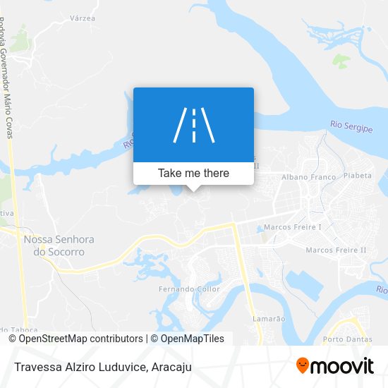 Travessa Alziro Luduvice map