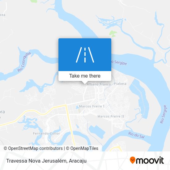 Travessa Nova Jerusalém map