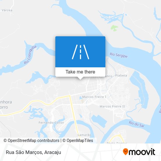 Rua São Marços map