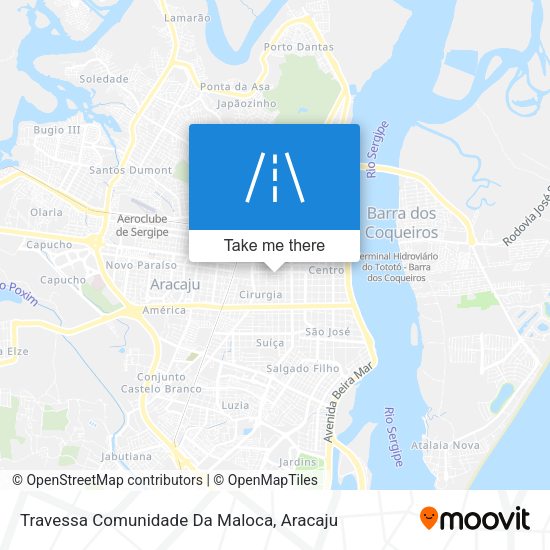 Travessa Comunidade Da Maloca map