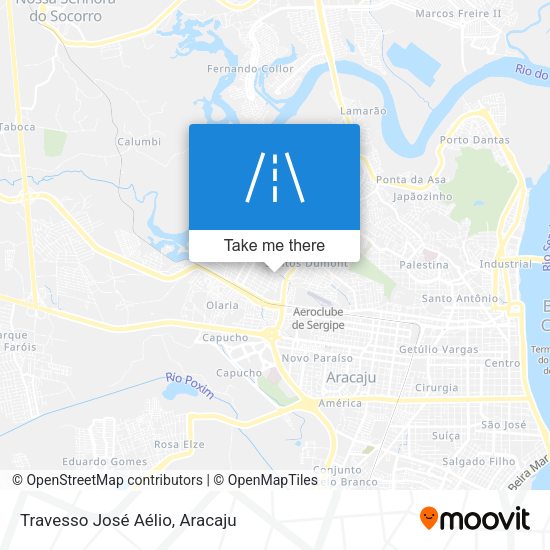 Travesso José Aélio map