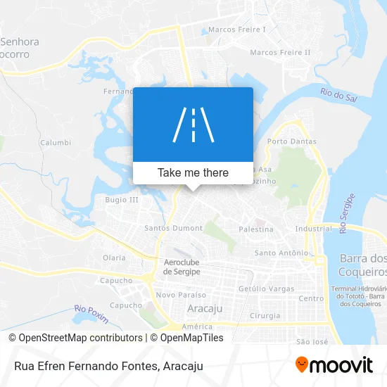 Rua Efren Fernando Fontes map