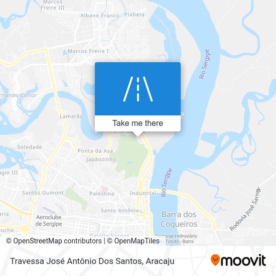 Travessa José Antônio Dos Santos map
