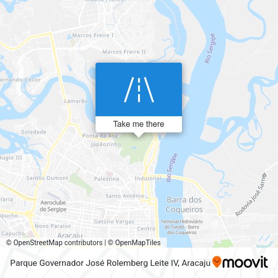 Parque Governador José Rolemberg Leite IV map