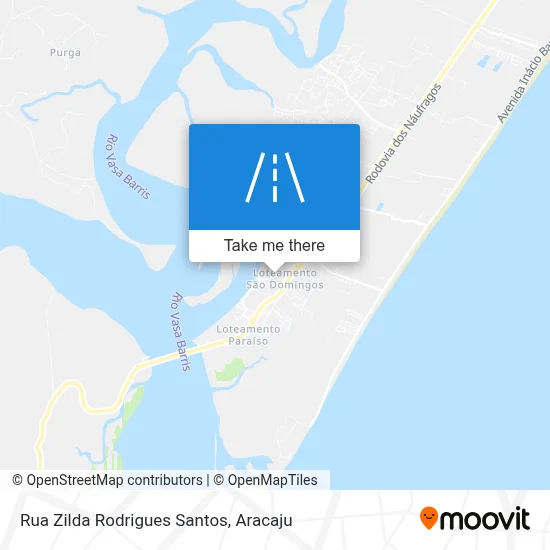 Rua Zilda Rodrigues Santos map