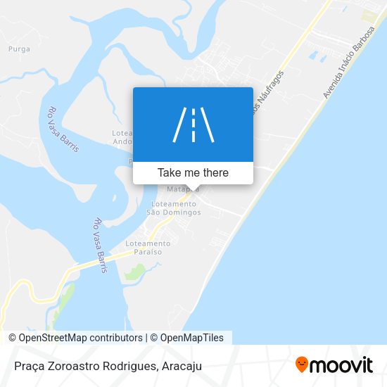 Praça Zoroastro Rodrigues map