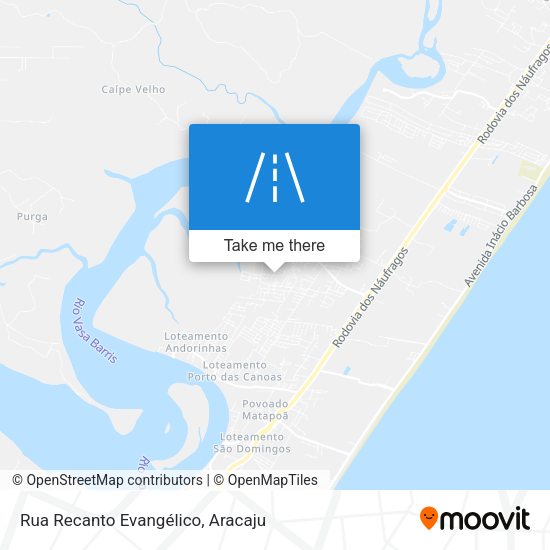 Rua Recanto Evangélico map