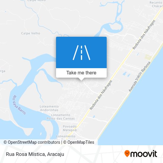 Rua Rosa Mística map