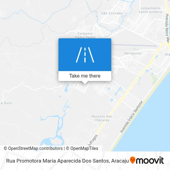 Rua Promotora Maria Aparecida Dos Santos map
