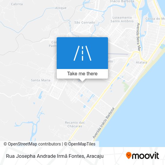 Rua Josepha Andrade Irmã Fontes map