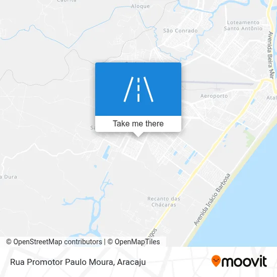 Rua Promotor Paulo Moura map