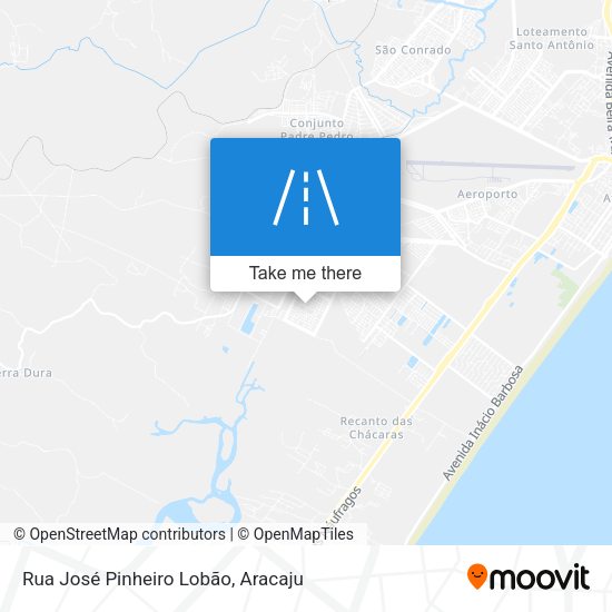 Rua José Pinheiro Lobão map