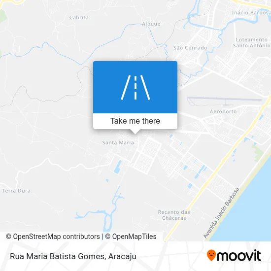 Rua Maria Batista Gomes map