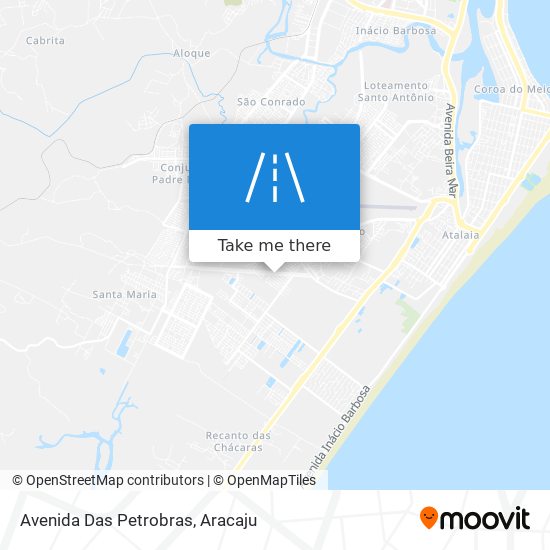 Avenida Das Petrobras map