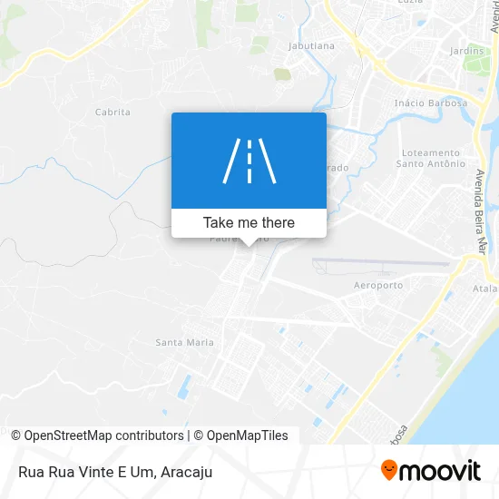 Rua Rua Vinte E Um map