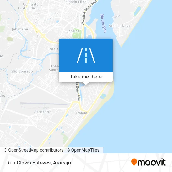 Rua Clovis Esteves map