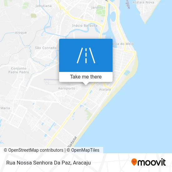 Rua Nossa Senhora Da Paz map