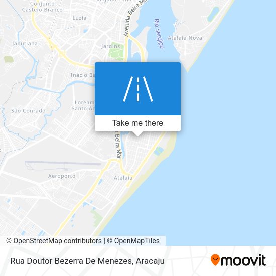 Rua Doutor Bezerra De Menezes map