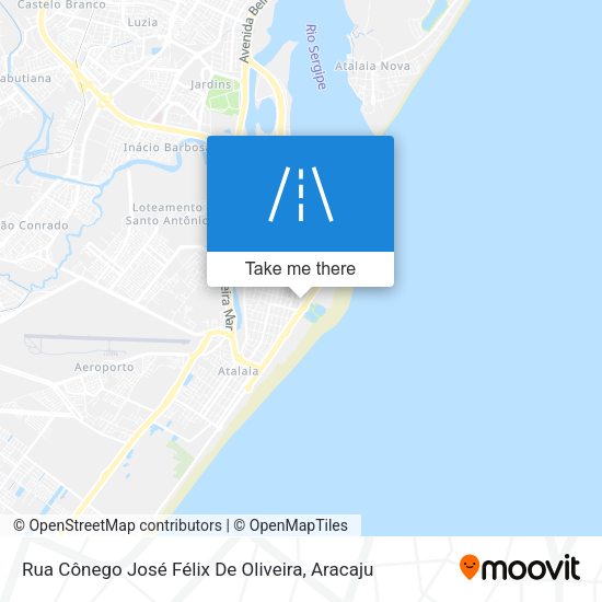 Rua Cônego José Félix De Oliveira map