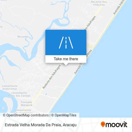 Estrada Velha Morada Da Praia map