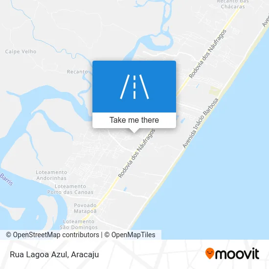 Rua Lagoa Azul map