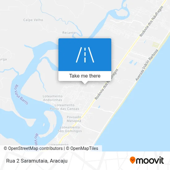 Rua 2 Saramutaia map