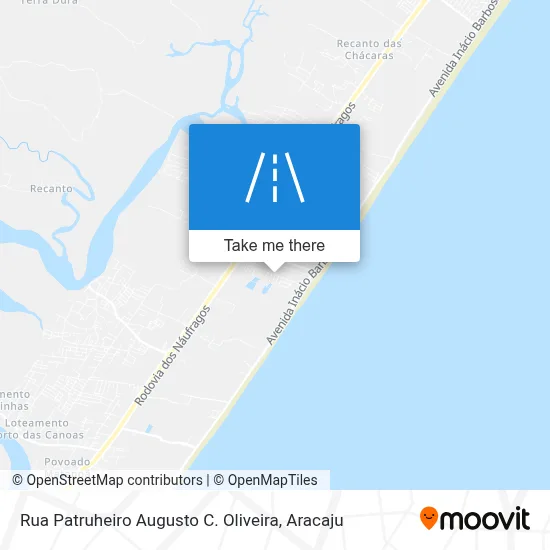 Rua Patruheiro Augusto C. Oliveira map