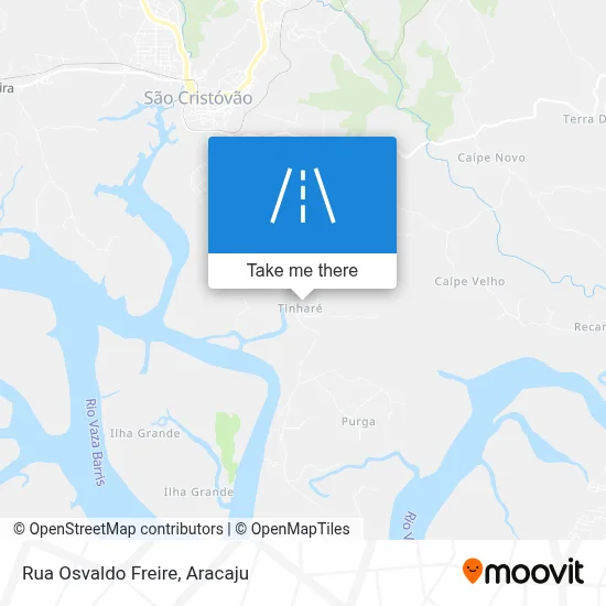 Rua Osvaldo Freire map