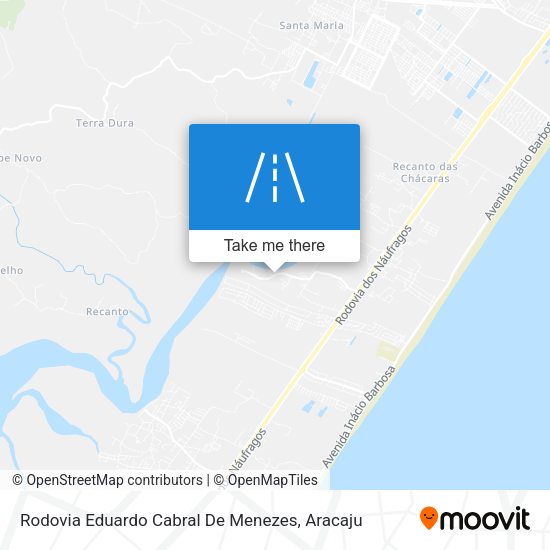 Rodovia Eduardo Cabral De Menezes map
