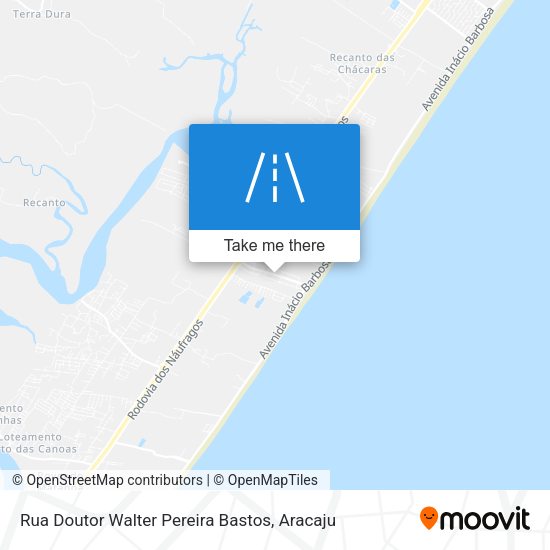 Rua Doutor Walter Pereira Bastos map