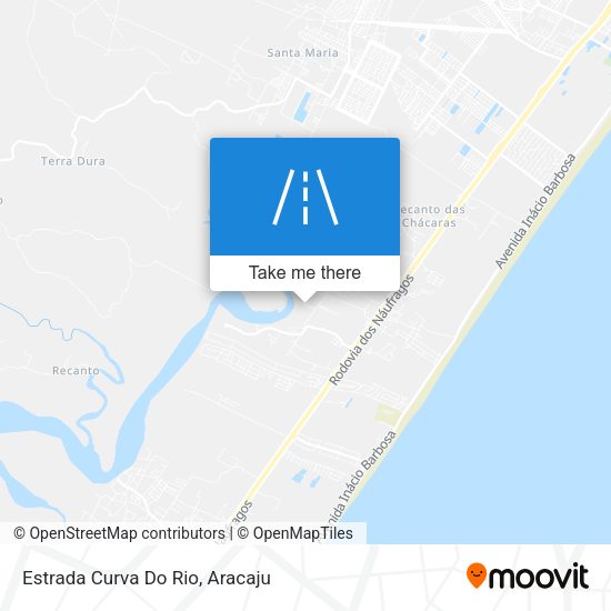 Estrada Curva Do Rio map