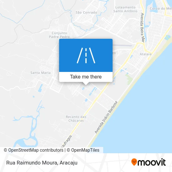 Rua Raimundo Moura map